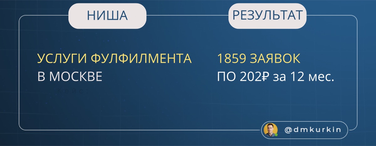 Кейс: отзыв клиента о заявках